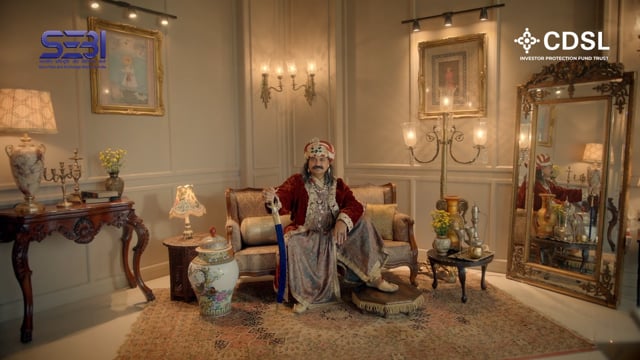 The Portrait Room from the CDSL × SEBI campaign